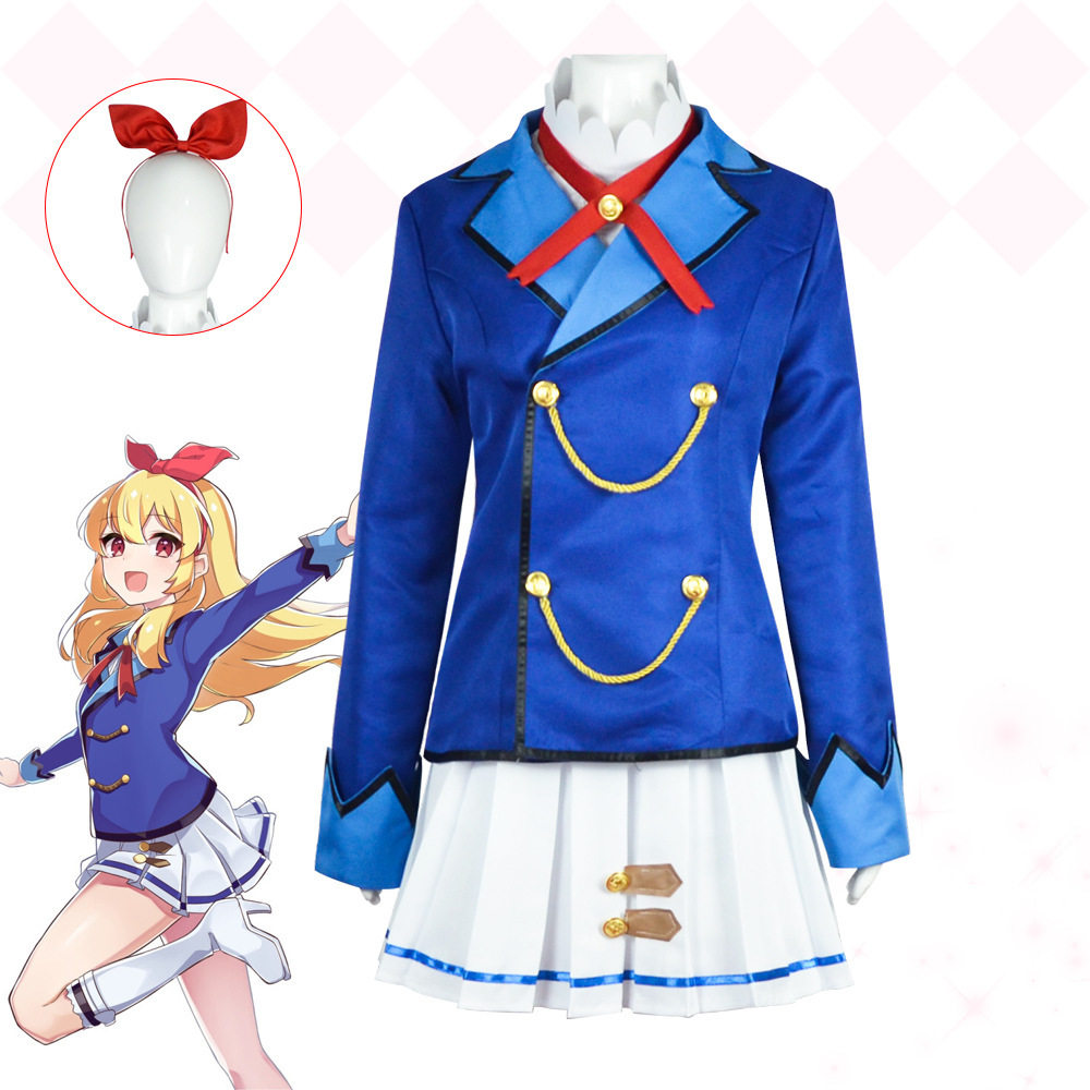 偶像活动cos服雾矢葵星宫莓紫吹兰cos校服s4cosplay二次元制服