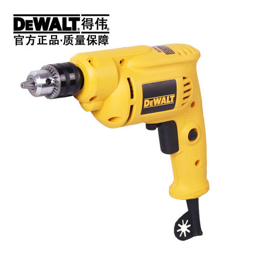 DeWalt得伟手电钻DWD012SDWD014S手电钻无极调速正反转10mm手电钻
