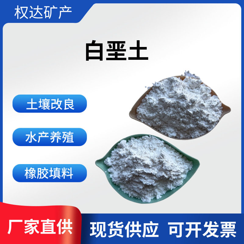白垩土白垩土粉涂料橡胶陶瓷白垩土300-1250目白垩土粉高纯度矿物