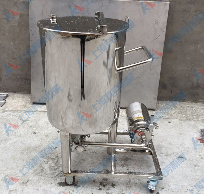 50L移动式清洗车手推式100斤CIP清洗罐饮料清洗机容器清洗设备