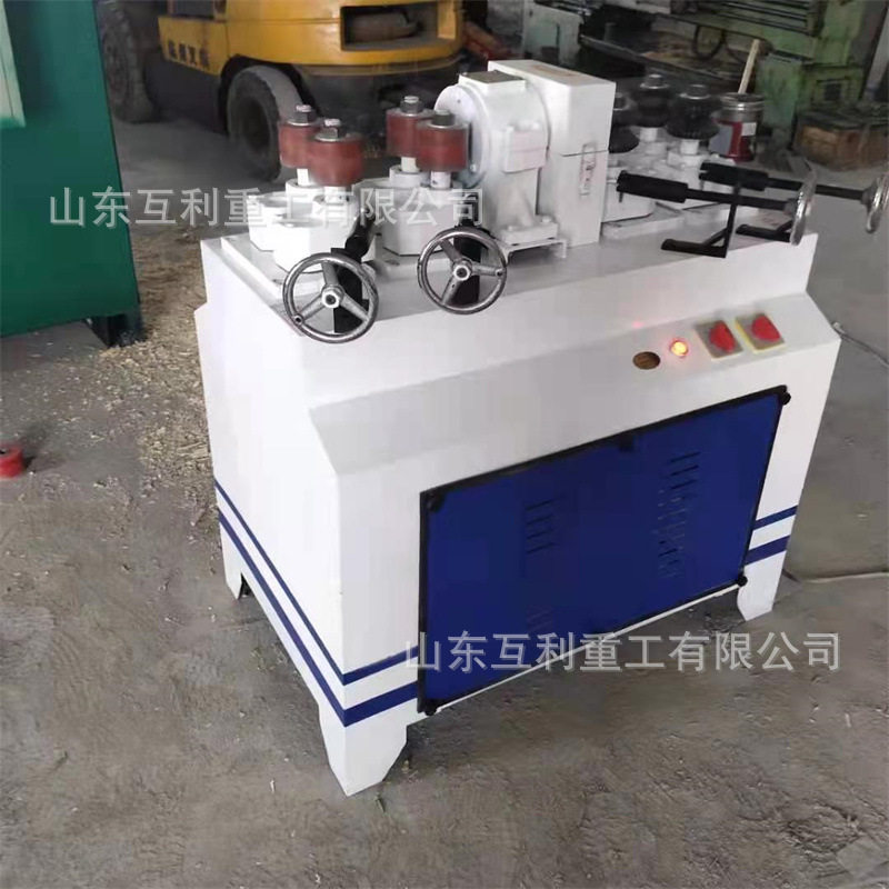 双进双出圆棒砂光打磨机