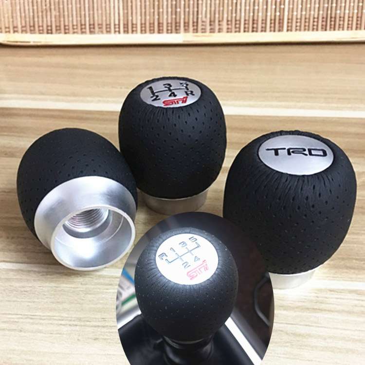 倒挡倒车提起档头拉环倒车上提排挡头通用改装挡头左R皮质波棍头