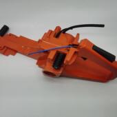 胡斯华纳款 HUS365油锯后手把油箱配件园林工具