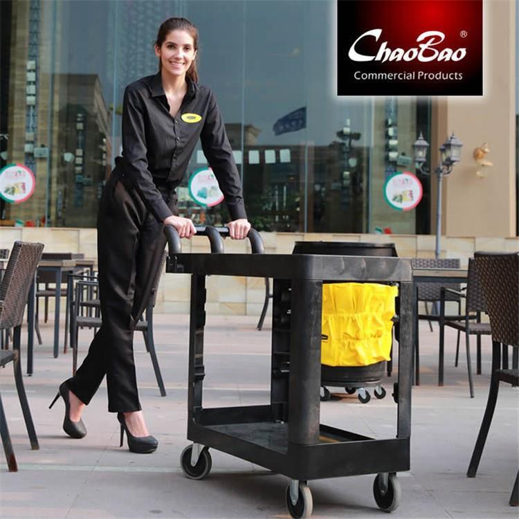 超宝D-017多用途平台式手推车重型工具车平板车服务推车