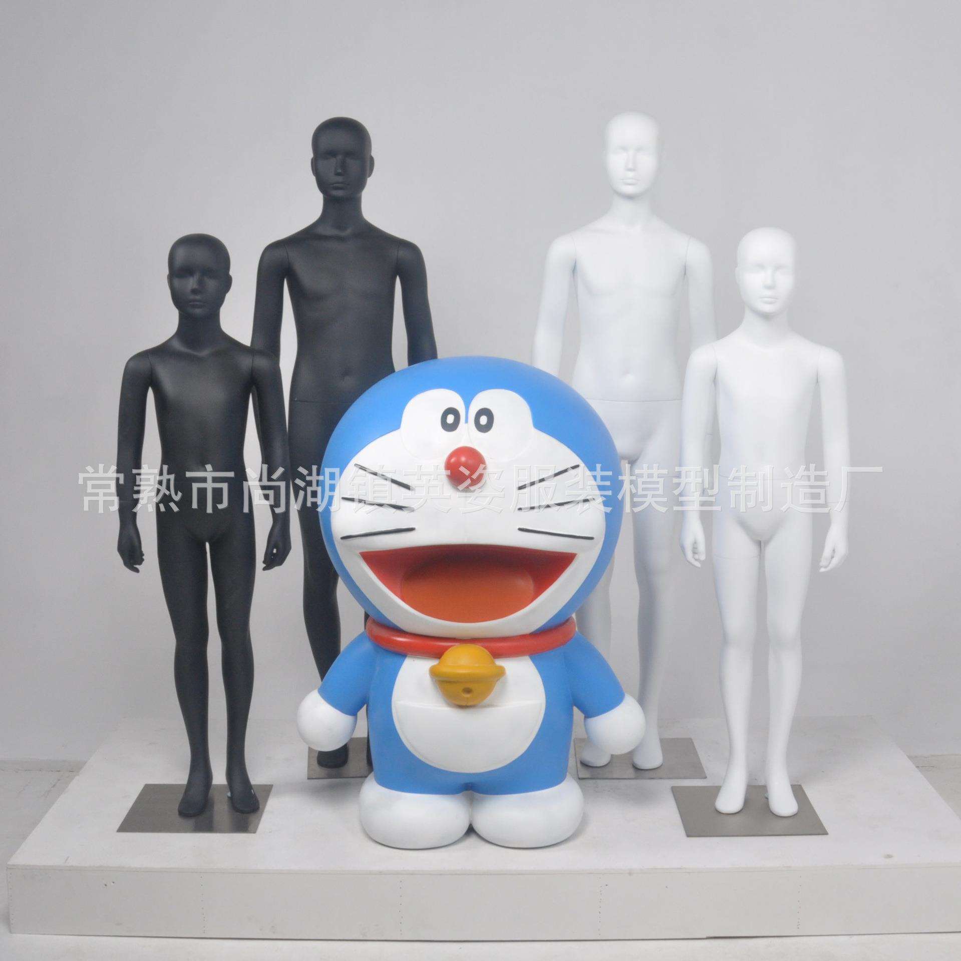 童装店大童男孩模特展示道具假人台橱窗陈列全身模型