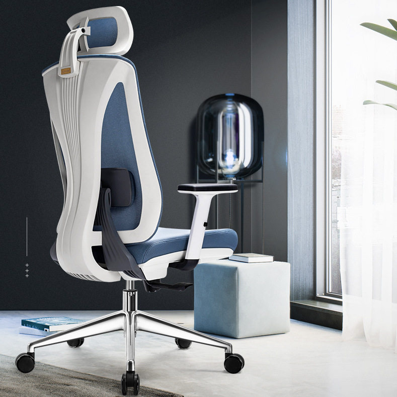 人体工学电脑椅办公椅子靠背网布升降职员主管椅学习写字座椅家用