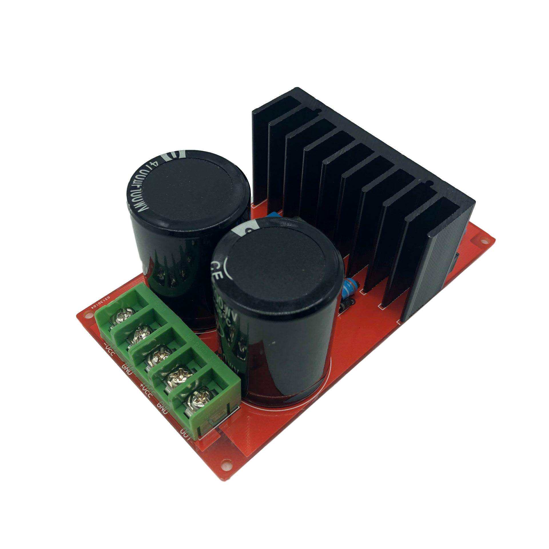 IRS2092单声道功放板直流供电350W直流+-55V大功率家用功放板