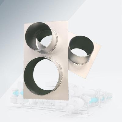 穿墙套管07FD02热镀锌防护密闭套管ABCDE型电气组合密闭肋