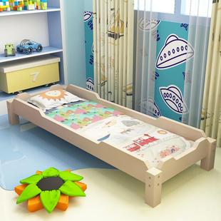 幼儿园午睡床托管实木小床儿童叠叠床宝宝床实木单人床子母床儿童