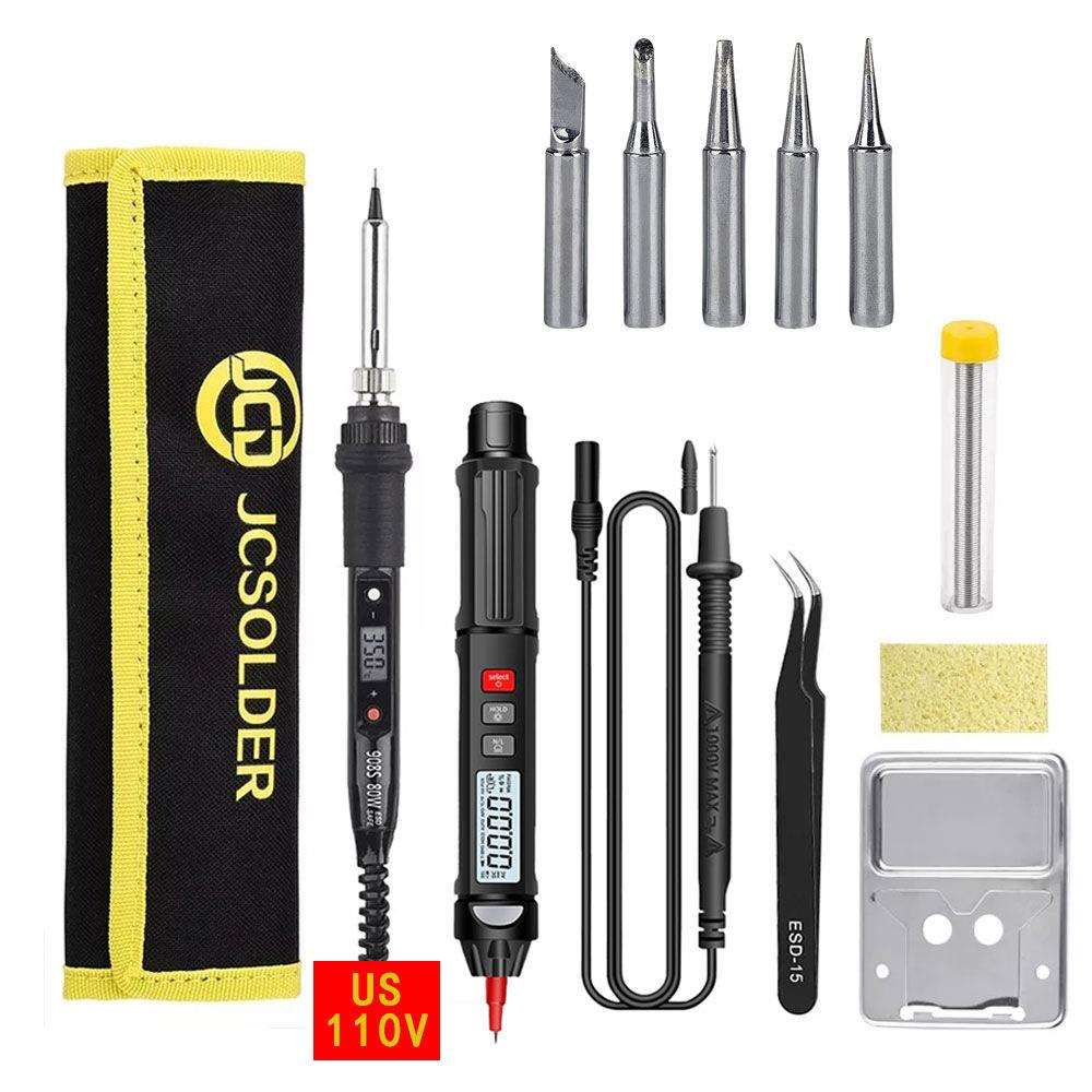 JCD908S电烙铁套装80w118A万用笔烙铁头工业家用维修