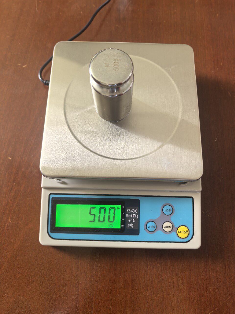 6000g/3000gLB/g单位 厨房称 英文版高品质厨房秤