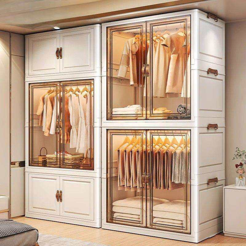 免安装简易衣柜家用衣服收纳柜子储物小衣橱儿童卧室出租屋可折叠