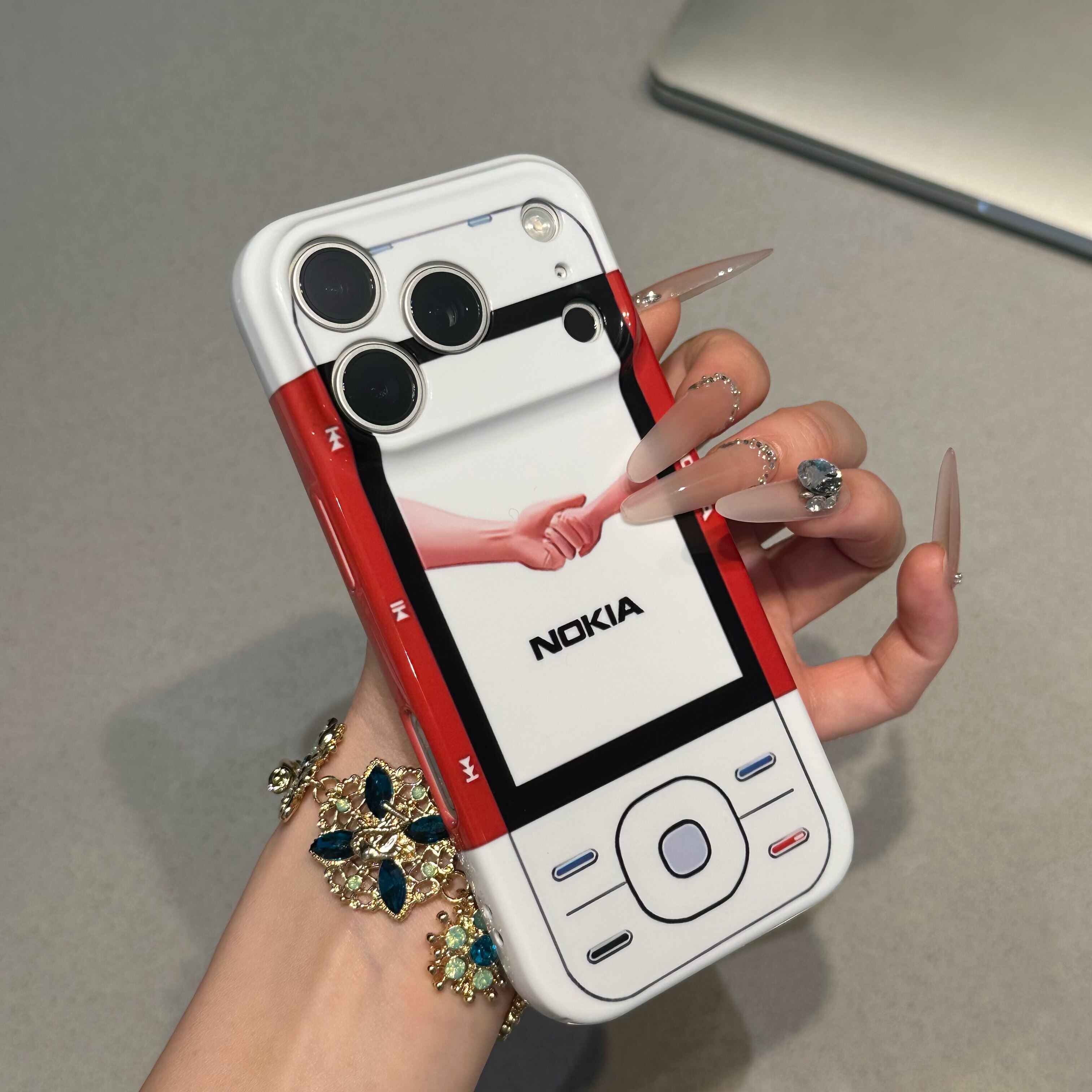 趣味电话机手机壳苹果17promax华为vivo仿真iPhone16pro小米15个性创意OPPO搞怪搞笑14抽象恶搞13诺基亚8适配