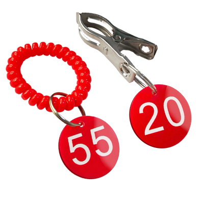 麻辣烫餐厅数字号码牌