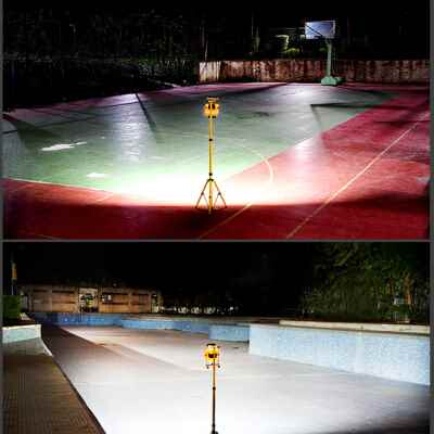 充电灯户外照明灯led手提应急停电备用投光灯摆摊夜市移动地摊灯