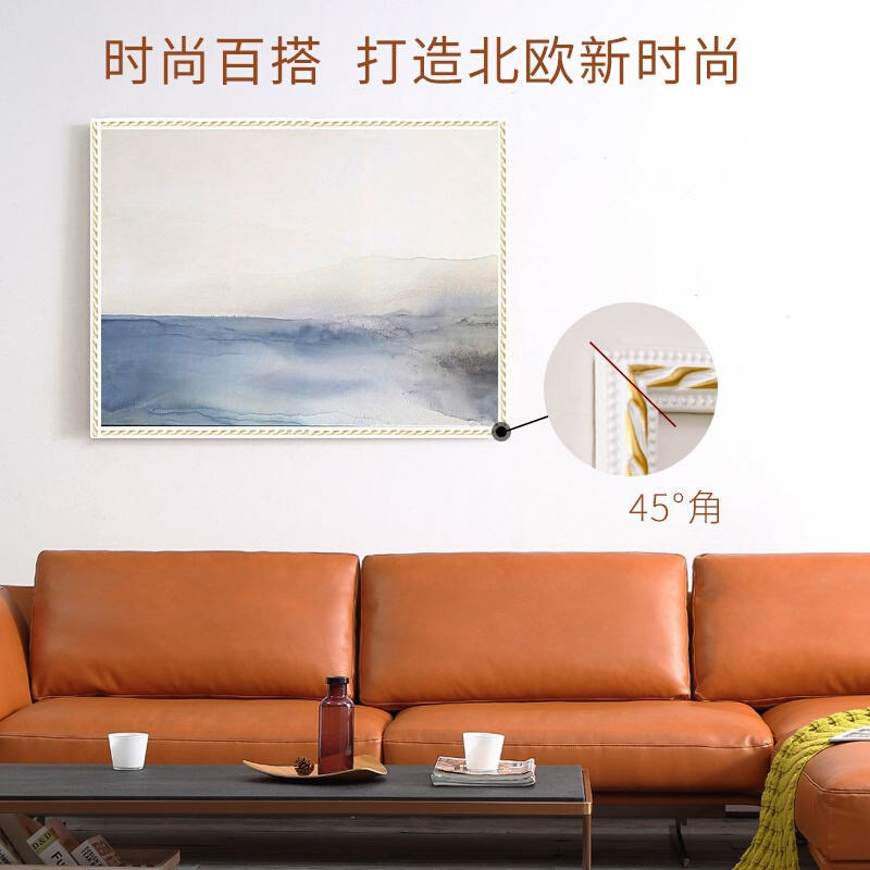 pvc背景墙装饰条镜子边框包边石膏线条悬F吊式天花板线美缝边线自