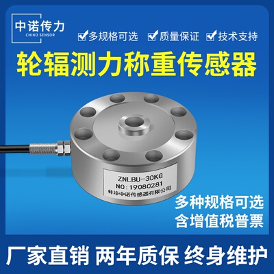 高精度轮辐式重力压力测力称重传感器电缸平面抗冲击力拉力试验机