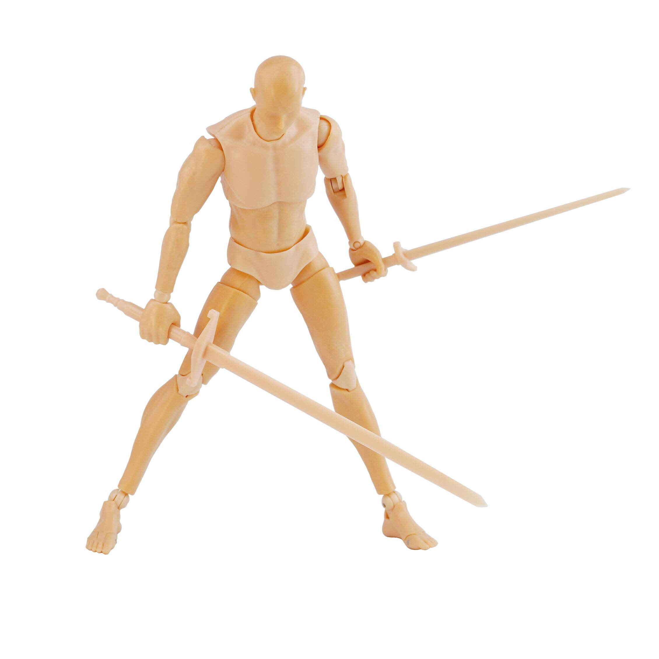 正版素体绘画参考人偶关节可动美术速写模型动漫男女人体素描动态