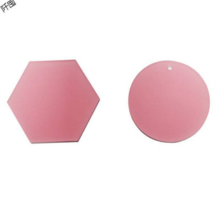 新款 新品 厂促均光板扩散板灯罩板红色磨砂亚克力板粉红单砂透