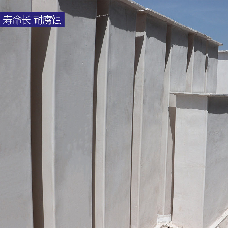 耐高温玻璃钢h通风管道 阻燃通风管排烟管道 无机玻璃钢风管