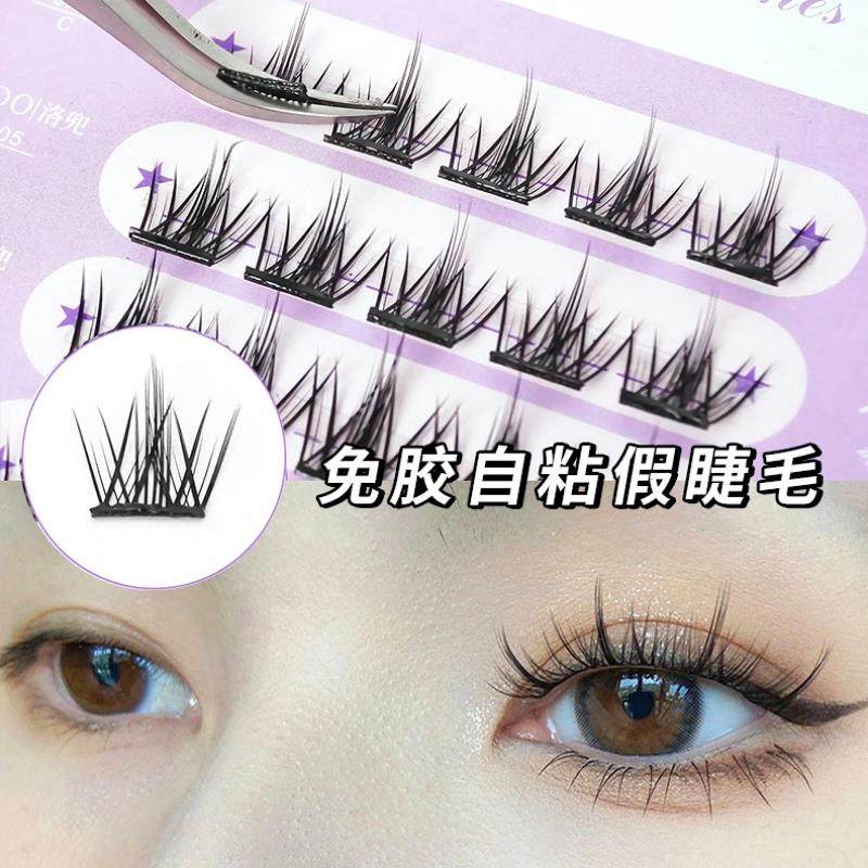 可重复使用免胶水自粘假