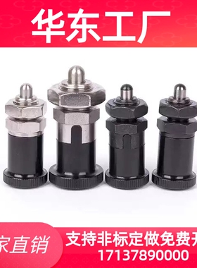 ZAY01/02/03/04-M10/M12/M16/M20分度销 嵌入式精密型 复位型