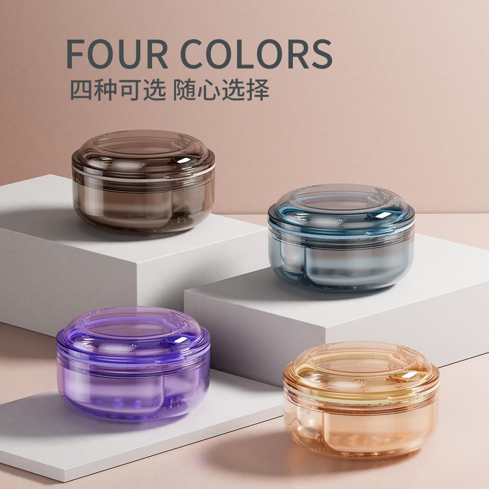 牙套盒子带浸泡清洗假牙正畸牙齿矫正器隐形牙套可携式保持器收纳