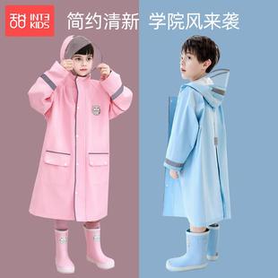 小学生上学衣大童带书包位全身男孩雨披 儿童雨衣男童女童2025新款