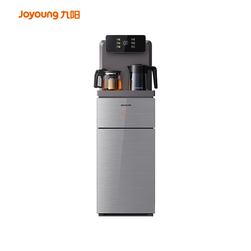 九阳智能茶吧机立式家用办公室泡茶机金属拉丝触控饮水机