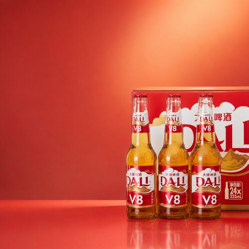深夜独酌！云南大理V8啤酒清淡爽