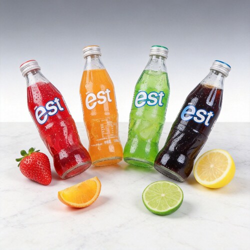 泰式复古风泰国进口est汽水250ml
