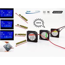 JIESAMMY高转数3010涡轮鼓风机双滚珠轴承24V 12V 5V微型3CM风扇