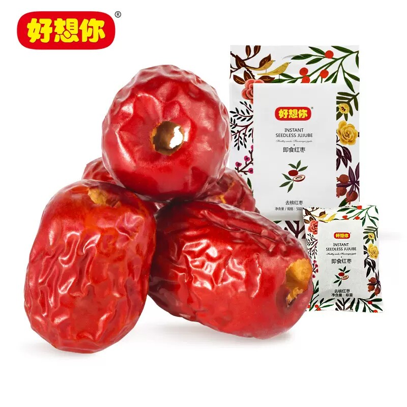 好想你去核枣500g新疆若羌枣无籽免洗红枣二级免洗即食独立小包装属于什么档次？