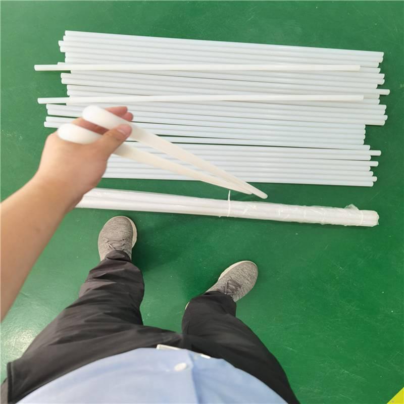 .供应可溶性聚四氟乙烯PFA棒PFA管料承接PFA非标件CNC制品