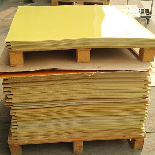 .厂家供应 2MM玻纤环氧板 3240绝缘环氧板耐高温树脂板 黄色环氧