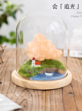 阿楹 云朵治愈情绪稀奇古怪摆件高级小众工位微景观艺术氛围礼物