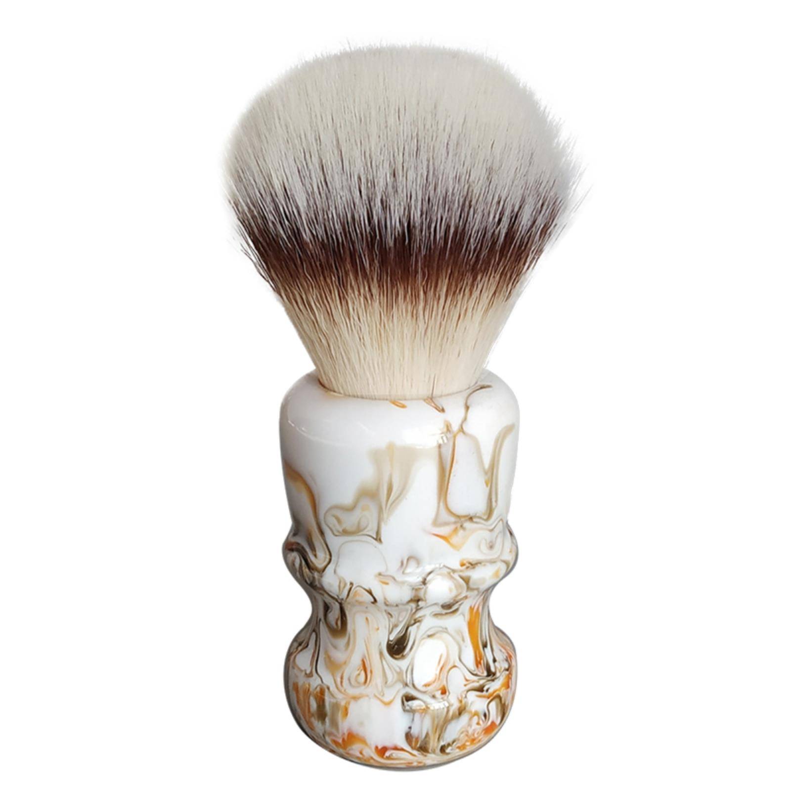 帝诗男士剃须刷A2S柔软人造丝剃须刷胡刷剃须皂泡沫刷咖啡柄胡刷