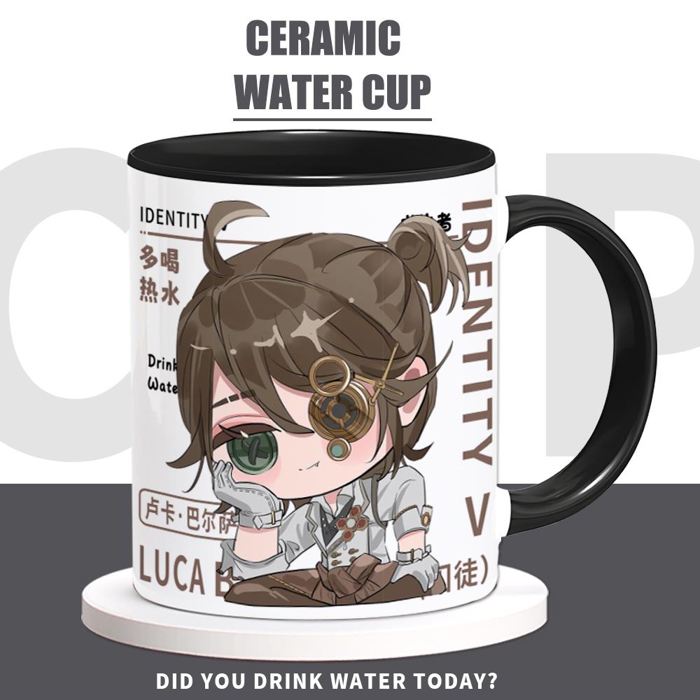 第五人格周边马克杯囚徒卢卡巴尔萨同人谷子陶瓷水杯牛奶咖啡杯子