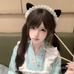 日系可爱软妹猫咪发箍甜美卡通超萌Lolita女仆拍照发饰少女心头饰