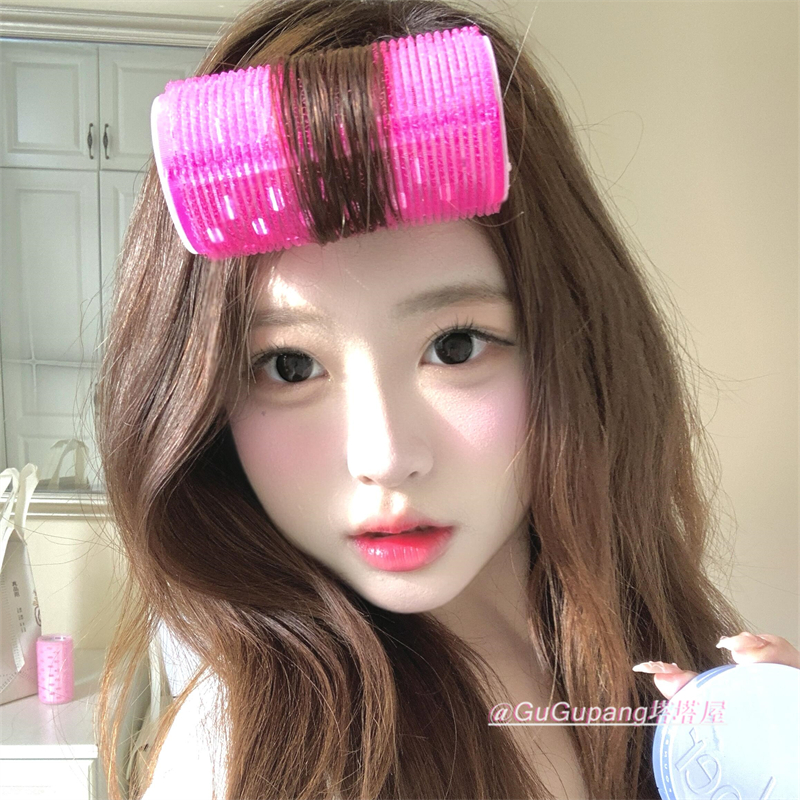 空气刘海卷发筒神器大号