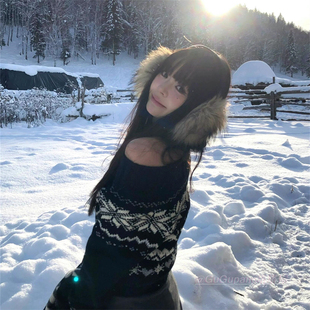 哈尔滨东北旅游仿兔毛绒耳罩女秋冬季 备穿搭耳捂耳包护耳套 保暖装