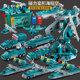 磁力拼接玩具儿童男孩益智拼装 变形工程车金刚机器人男童礼物3岁6