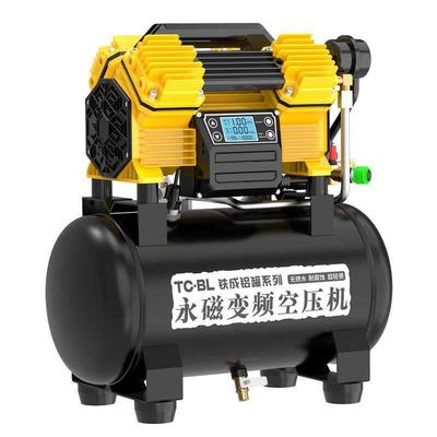 铁成无刷铝罐空压机无油打气泵小型220v木工高压喷漆空气压缩