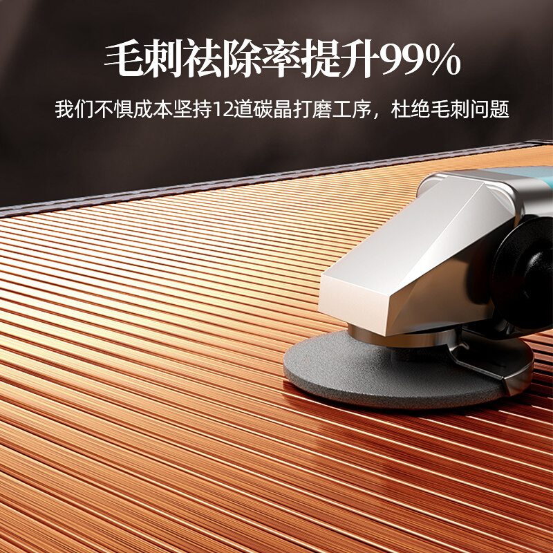 新款凉席竹席夏季双面可折叠正反两用竹子草席子夏天家用床席藤冰