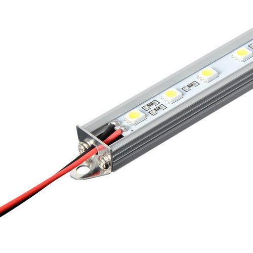 led硬灯条 24V低压高亮lved灯带 带H铝槽柜台货车客车室内免邮保3