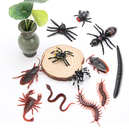 整人恶搞假蟑螂玩具蜘蛛