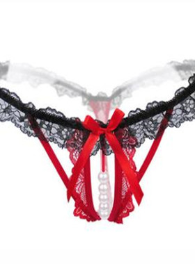 Fashion sexy cut-out lace thong for women 性感镂空蕾丝丁字裤