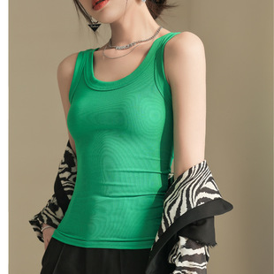 slim sports vest for 背心女 Solid women性感纯色运动修身 color