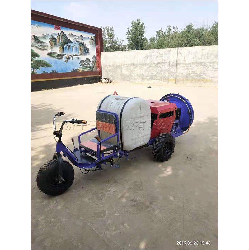 电动型打药车农牧林业化学除草喷药车城市绿化环境去尘三轮车