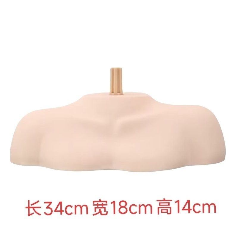 美发练习头模肩膀模特头肩膀造型展示放置头模底座肩膀模型